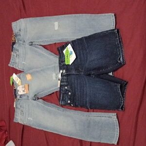 NEW Bundle Of 3 Levi's Blue Jeans Bottoms Size 7X